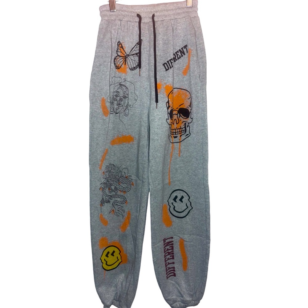 Unique Grey sweatpants